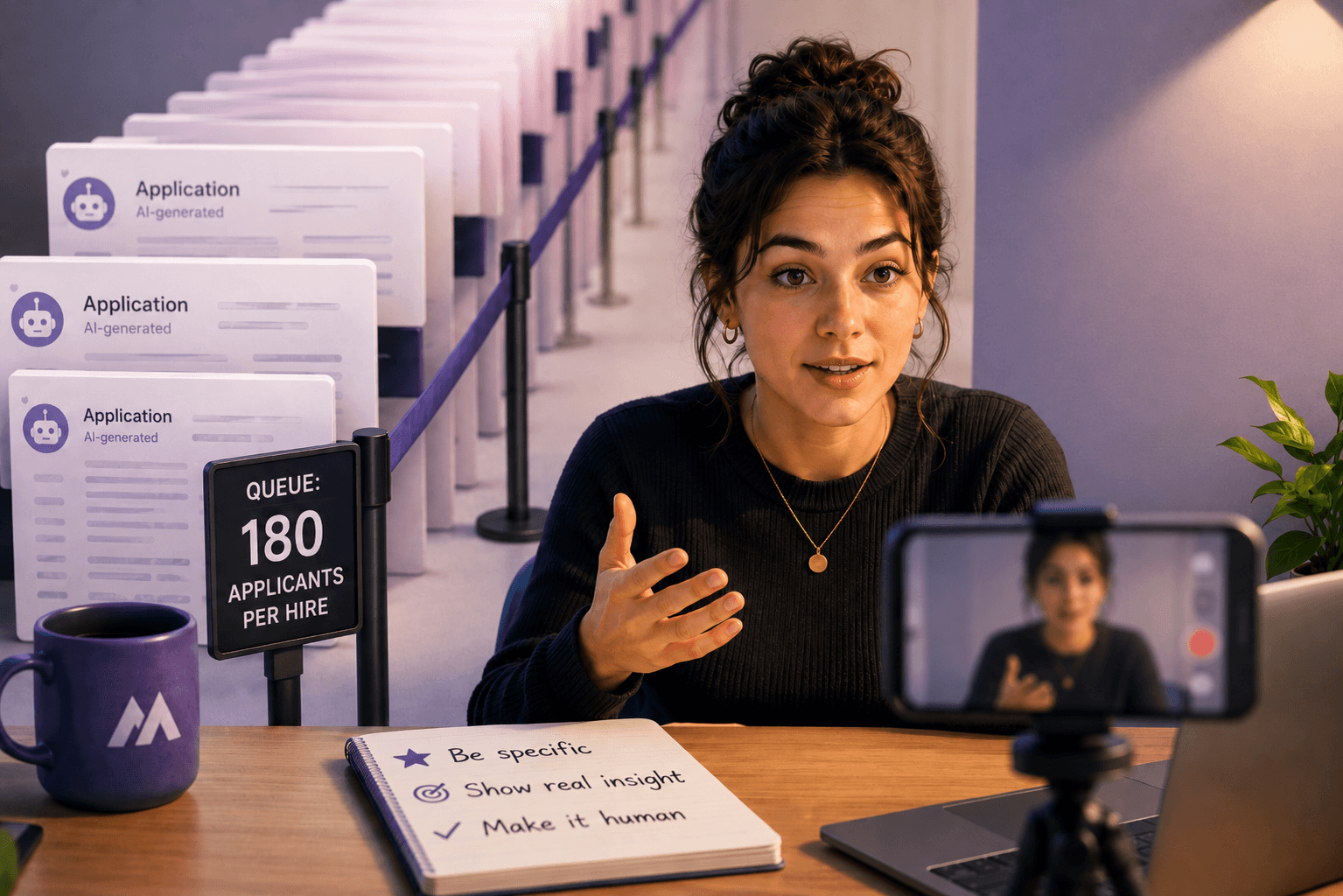 How to Stand Out in a Queue of AI-Written Applications